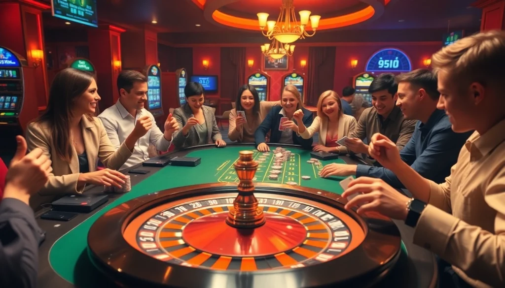 Experience the excitement of gambling with players at a roulette table and online bets at https://8us.skin/.